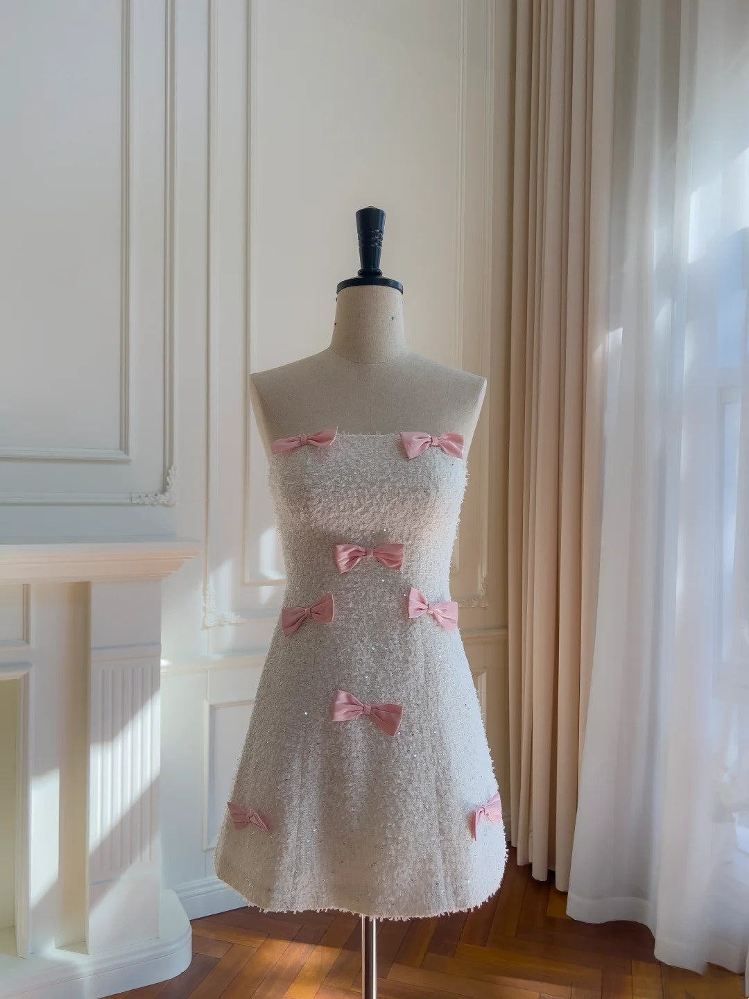 Sweet Homecoming Dress A Line Strapless Short Prom Dress Birthday Party Outfits HZ0319