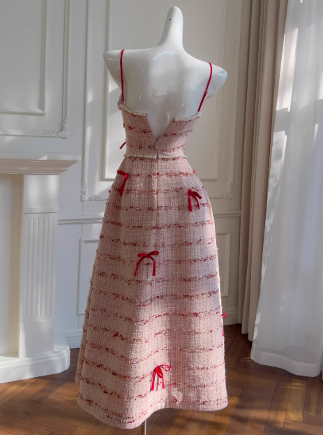 Beauty Prom Dress A Line Spaghetti Straps Birthday Party Dress Evening Dress HZ0319