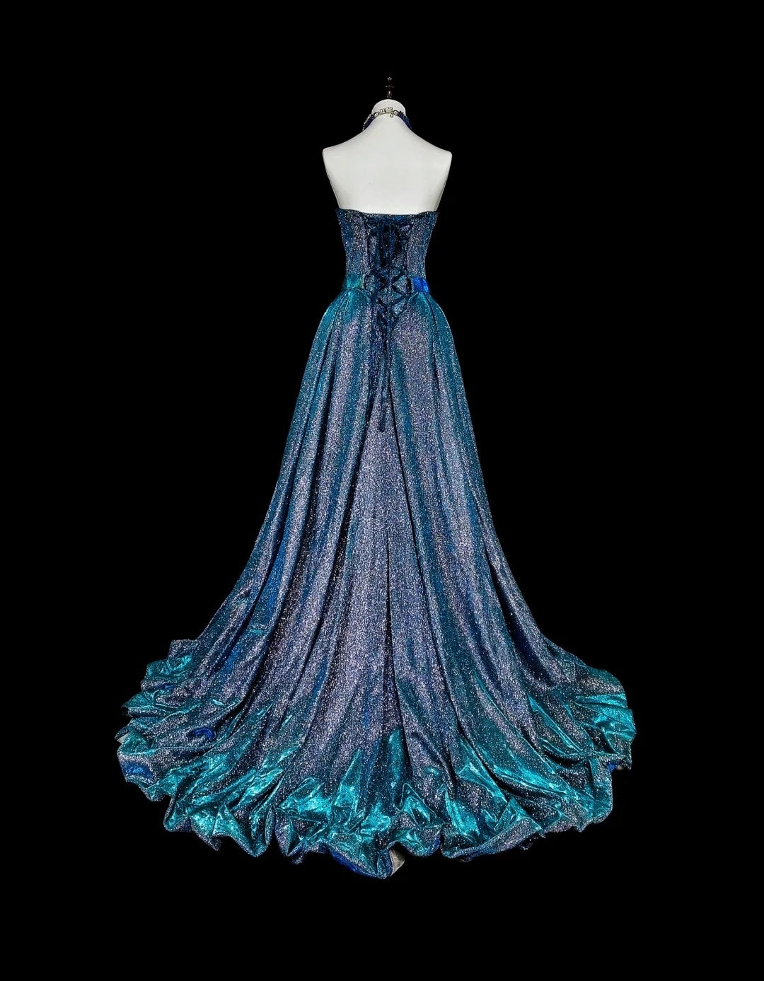 Shiny Prom Dress Sweetheart Pleated Evening Dress Gala Dress Birthday Party Outfits HZ0319