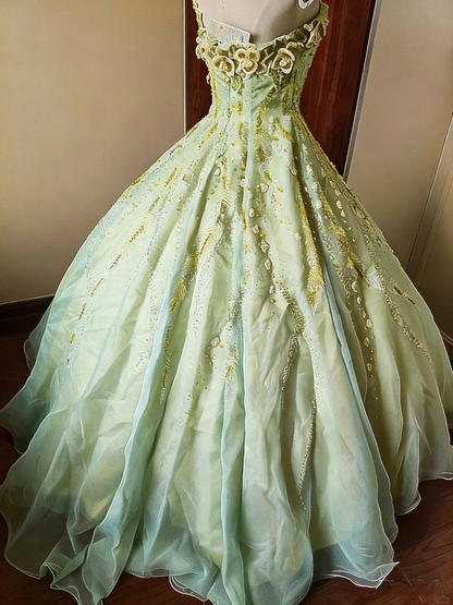 Charming Prom Dress One Shoulder Pleated Tulle Ball Gown Evening Dress Quinceanera Dress Birthday Party Outfits HZ0319