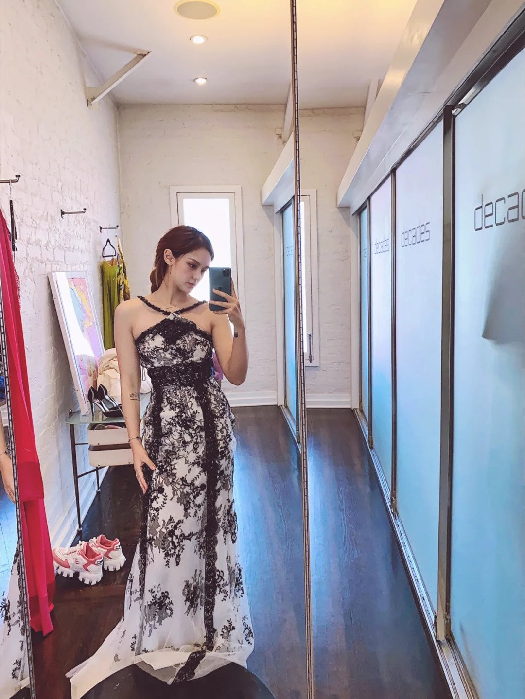 New Arrival Prom Dress Halter Gala Gown Birthday Party Dress Evening Dress HZ0319