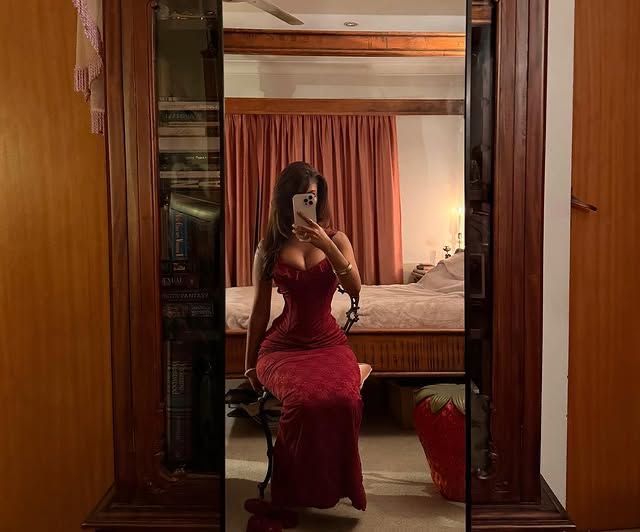 Vintage Burgundy Mermaid Spaghetti Strap Velvet Long Prom Dress Evening Dress cc5179