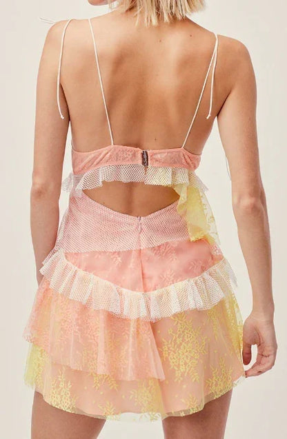 Cute Spaghetti Strap A-Line Short Party Dress Cocktail Dress Homecoming Dress HZ1024
