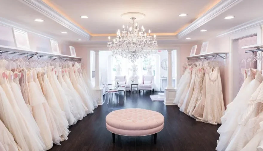 Sparkly Mermaid Satin Long Sleeve Wedding Dress Lace Appliques