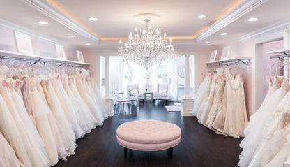 Sparkly Mermaid Satin Long Sleeve Wedding Dress Lace Appliques