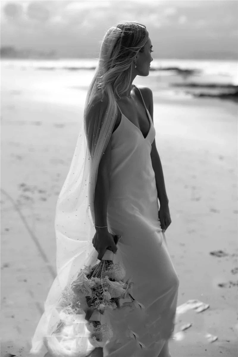Customized Boho Wedding Dresses for Women Mermaid Gowns