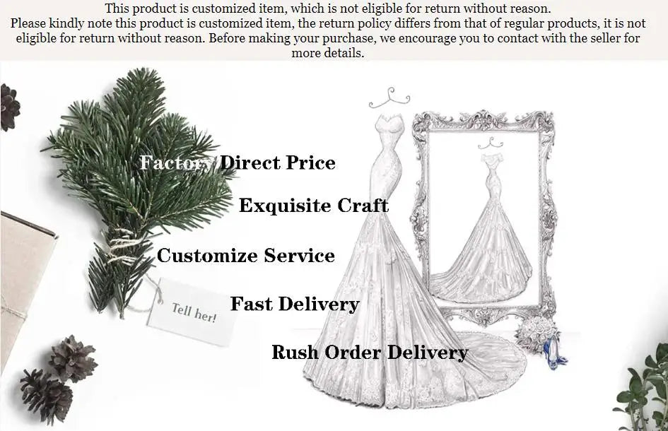 YunShang Chiffon V-Neck Wedding Dress Elegant Lace A-Line Gown