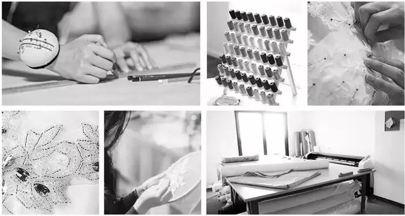 Boho Sheer Off The Shoulder Backless Lace Appliques Wedding Dress Bridal Gown