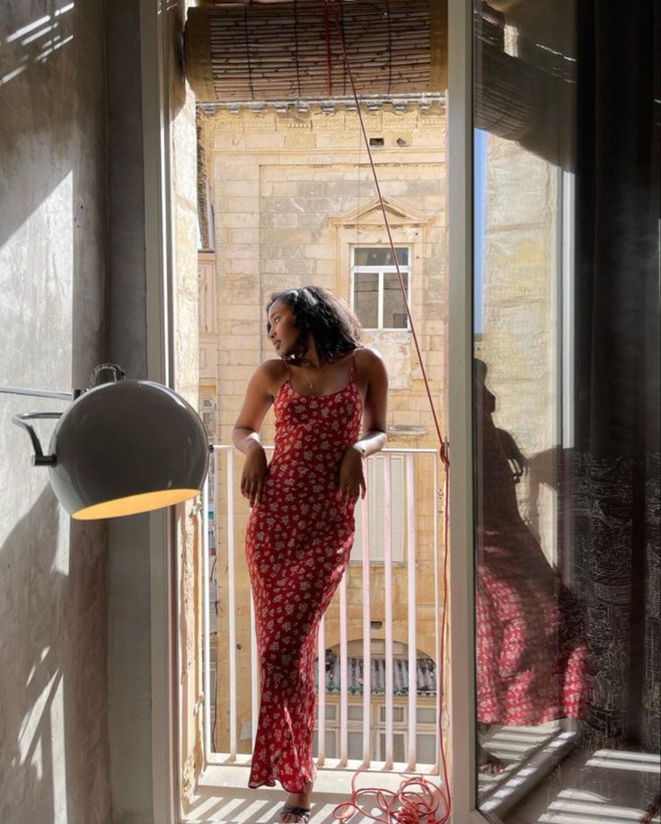 Sexy Red Floral Spaghetti Strap Mermaid Long Ball Gown HZ1024