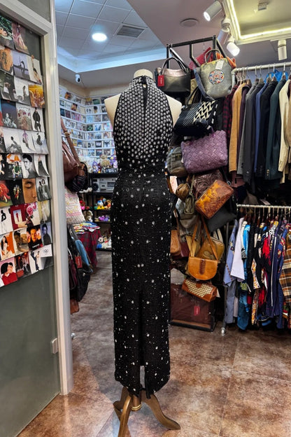 Vintage Dress Exquisite Beaded Long Dress gh6762