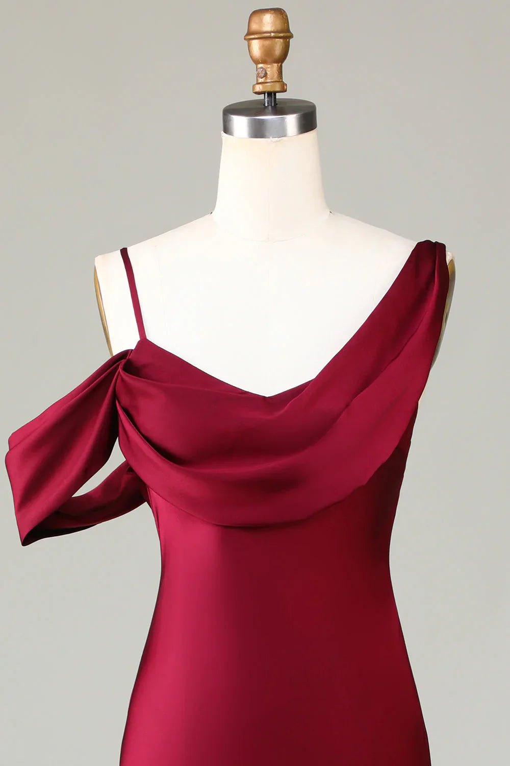 Fish Tail Sleeveless Cabemi Long Bridesmaid Dress