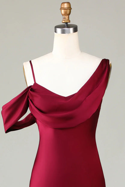 Fish Tail Sleeveless Cabemi Long Bridesmaid Dress