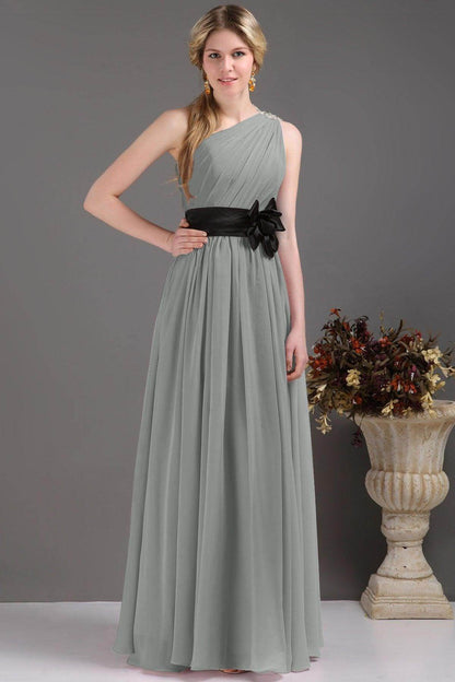 Sheath-Column Floor Length Bridesmaids Dress COSF14001