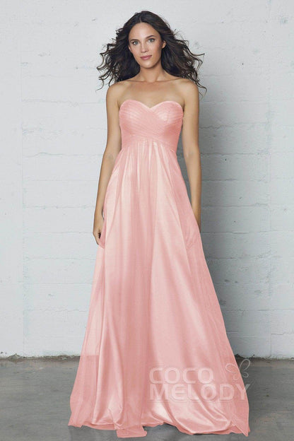 Sheath-Column Floor Length Tulle Dress COZF17016