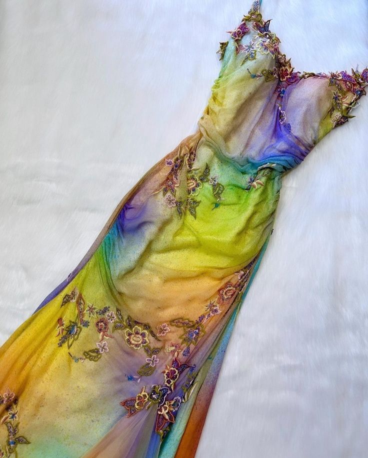 Colorful Straps Appliques Tulle Mermaid Long Party Dress Retro Evening Dress, HZ0319