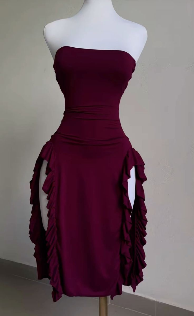 Sexy Sheath Slit Prom Dress Party Dress  cc1770