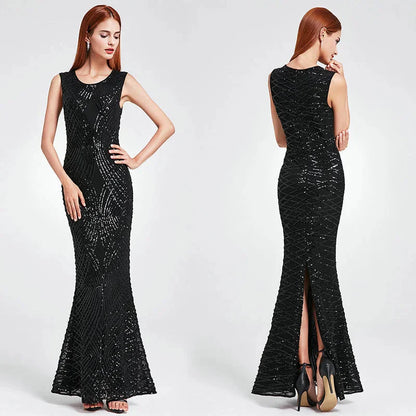 Glamorous Cap Sleeve Lace Mermaid Long Evening Gowns Online