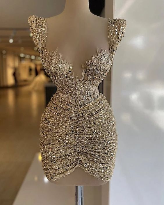 Sexy Sequins Homecoming Dress Party Dress c2729