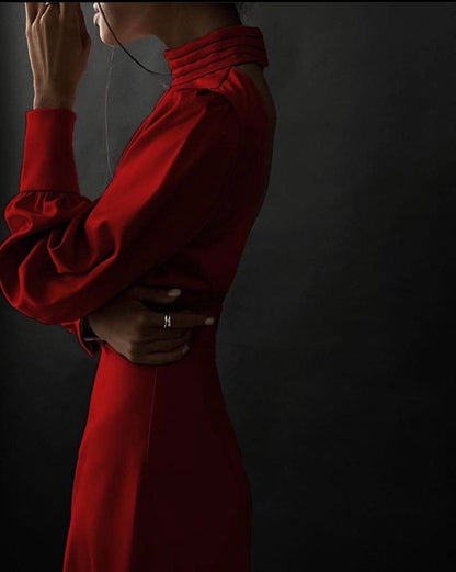Elegant Simeple Prom Dress With Long Sleeves  Above Kneen Length Homecoming Dress c2499