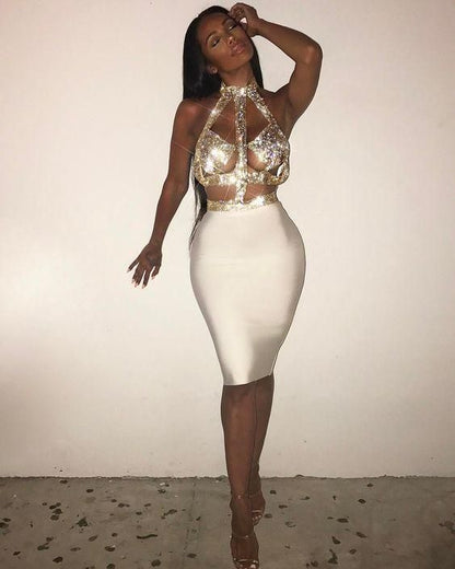 Charming Homecoming Dress, Boycon Dress C1061